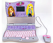 Play over 100 fun and education games on the Bratz Cyber Style Laptop!