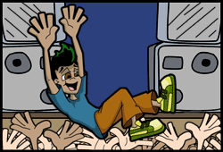 Simon blogs about his crush in his free online journal.