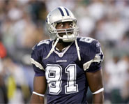 Terrell Owens and the Dallas Cowboys were upset by the New York Giants in last Sunday's playoff game.