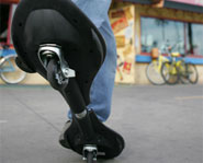 Street surfing is the hottest new action sport.