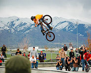 Mike Aitken is one of the best BMX riders in the world.