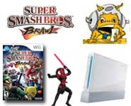 Get the scoop on a free Wii, Star Wars previews, Super Smash Bros. Brawl and the first ever Cheerleading video game!