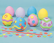 Make some crafty eggs this Easter.