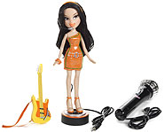 The Bratz Neon Pop Divaz comes with a real microphone that flashes to the sound of your voice!