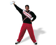 Don't listen to the sterotypes! Male cheerleading is a fun and challenging sport!