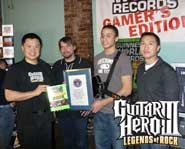 Through the fire and the flames, he carried on. Catch Gary's interview with 16 year-old Guitar Hero world champion Chris Chike!