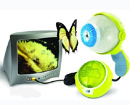 The EyeClops magnifies things up to 200x!