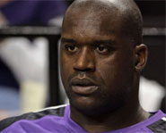 Shaquille O'neal and the Phoenix Suns were eliminated in the first round this week.