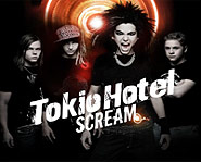 Tokio Hotel hits with Scream, their first english album, available May 6th.