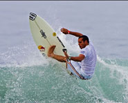 Timmy Reyes is one of the world's up-and-coming surfers.