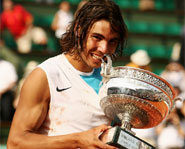 Rafael Nadal is the favorite to win the 2008 French Open.