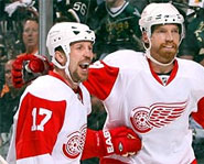 The Detroit Red Wings face off against the Pittsburgh Penguins in the Stanley Cup Finals.
