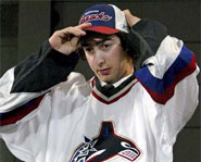NHL player Luc Bourdon was killed in a motorcyle accident this week.