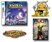 We have trailers for Sonic and the Hulk plus a HeroScape preview and the 411 on the Star Wars secret in Soulcalibur IV for PS3 and Xbox 360!