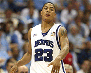 Top prospect, Derrick Rose, led Memphis to the NCAA Championship Game.
