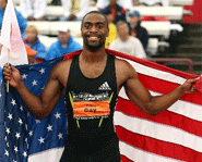 American sprinter Tyson Gay is expected to challenege the world record in the 100 m.