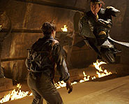 Brendan Fraser and Jet Li star in Mummy :: The Tomb of the Dragon Emperor.