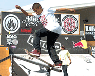 Chaz Ortiz is one of the fastest rising skateboarders on the circuit.