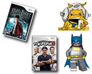 We have videos for LEGO, Harry Potter, Tomb Raider and Skate It, plus preview pics for LEGO Batman, the Pokemon World Championships and more!