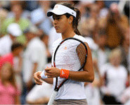 Ana Ivanovic became the first top seeded woman since 1968 to lose in the second round of the US Open.