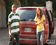 Annie (Shenae Grimes) and Dixon (Tristan Wilds) arrive at their new home in Beverly Hills on the new 90210, premiering September 2, 2008 on the CW.