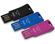 The DataTraveler Mini Slim USB Drive is the smallest on the market!