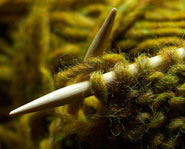Check out our step-by-step guide to knitting a scarf.