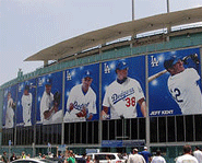 Dodger Stadium opened it's doors in 1962.
