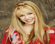 Miley Cyrus sings the Hannah Montana theme song, Best of Both Worlds.