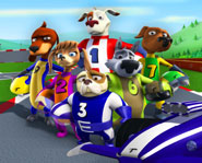 Turbo Dogs premieres on NBC, qubo and ION TV on October 4, 2008.