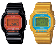 Here are the G-Shock DW-5600CS models.