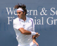 This great tennis star rocks the tennis courts.
