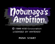 Samurai battles commence in the classic SNES strategy game, Nobunaga's Ambition.