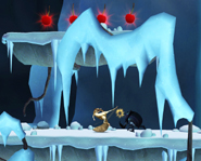 Ice Age 3: Dawn of the Dinosaurs Screen of an Ice Cave