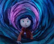 Coraline is a spooky movie about a girl who goes to a different world.