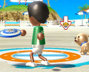 Wii Sports' Frisbee Dog Event