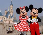 Mickey and Minnie Mouse