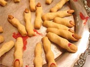 Witch's Fingers Cookies