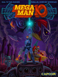 Mega Man 10 Cover Artwork