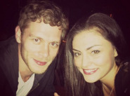 Joseph Morgan and Phoebe Tonkin