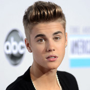 Justin wasn't there to hear the boos or get the trophy
