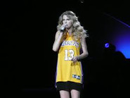 Taylor wears 13 whenever she can