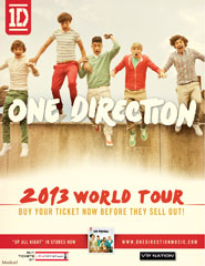 Direction Tour 2013 on One Direction Have Announced 2013 Us Tour Today S Entertainment