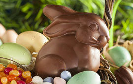 Chocolate easter bunny poll