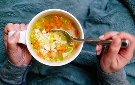 Chicken soup sick poll