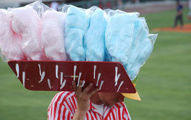 Ballpark cotton candy poll