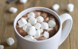 Hot chocolate drink poll