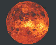 Venus is the most visible planet in the sky. It shines like a bright star just after sunset or just before dawn.