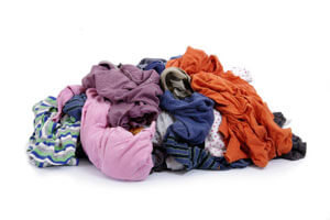 Pile all of your back to school clothes